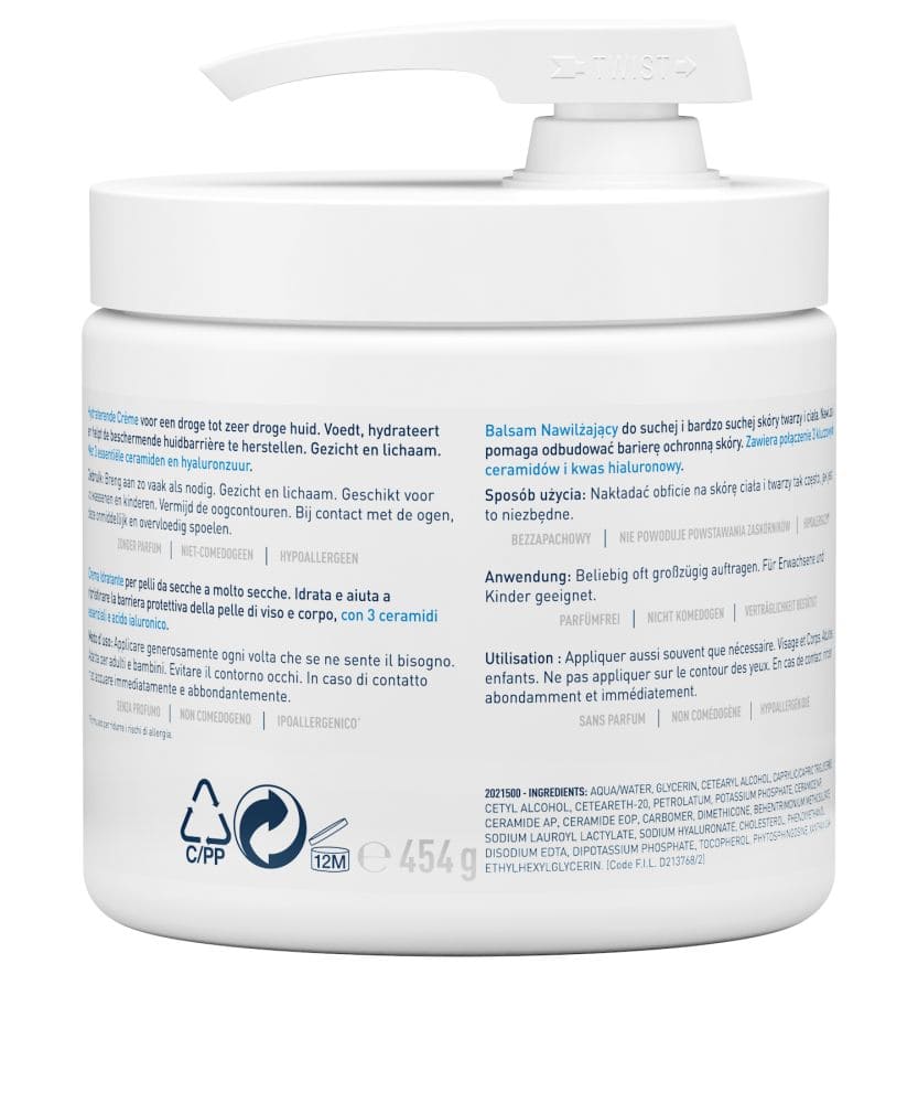 CeraVe Feuchtigkeitscreme 454 g Creme
