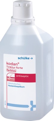 kodan Tinktur forte farblos Hautantiseptikum 1 l Lösung