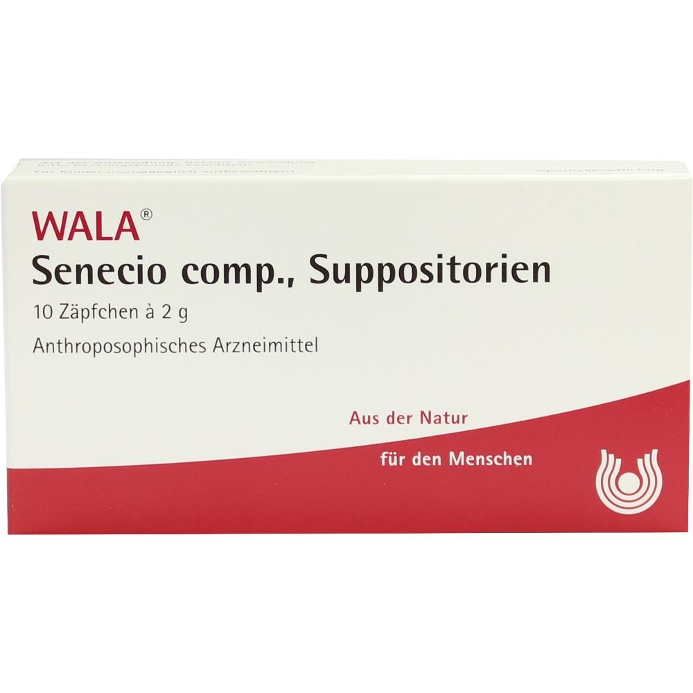 Senecio comp., Suppositorien 10X2 g Suppositorien