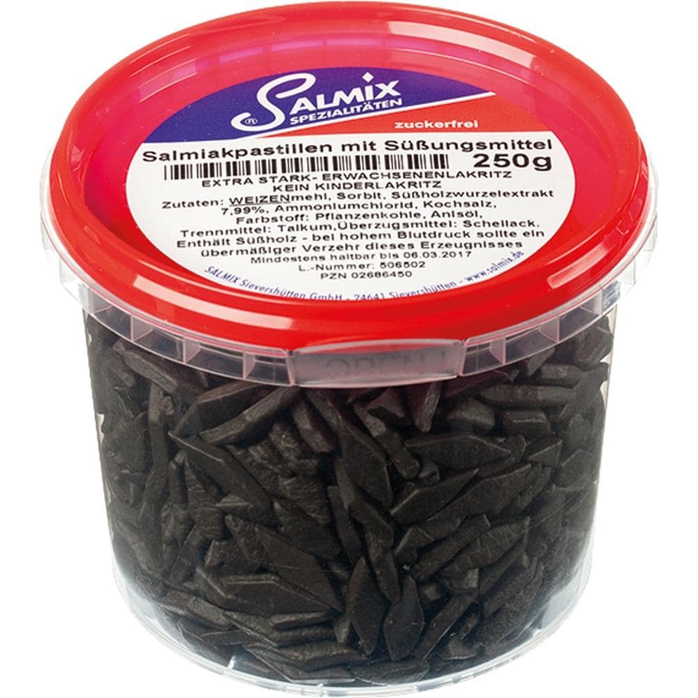 SALMIX salmiakpastillen mit Süßungsmittel 250 g Pastillen