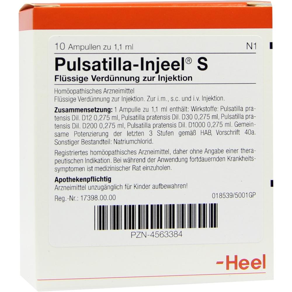 PULSATILLA INJEEL S Ampullen 10 St Ampullen
