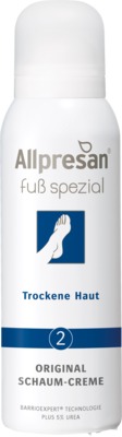 Allpresan Fuß spezial Nummer 2 Original Schaum-Creme Trockene Haut 125 ml Schaum