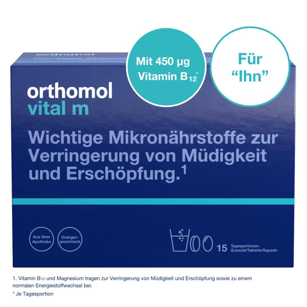 Orthomol Vital m 15 Tagesportionen