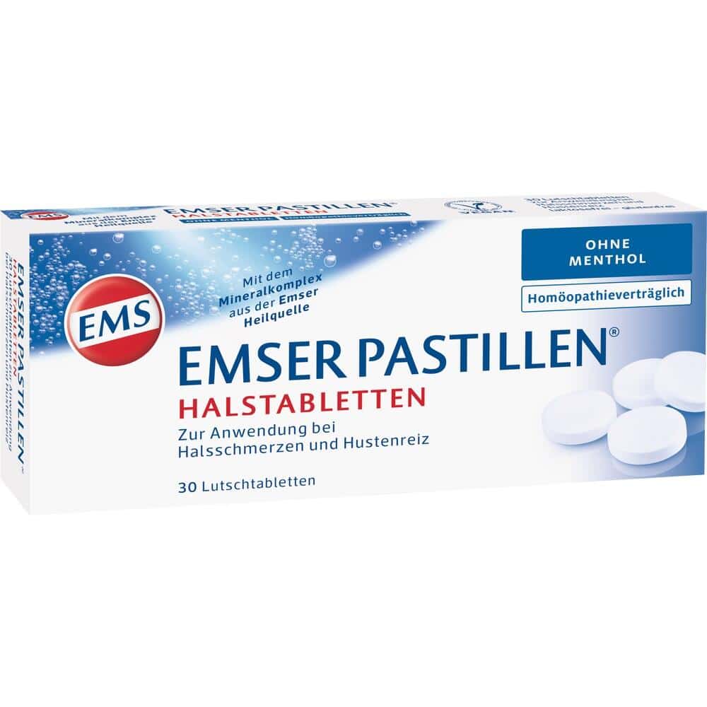 EMSER Pastillen ohne Menthol 30 St Lutschtabletten