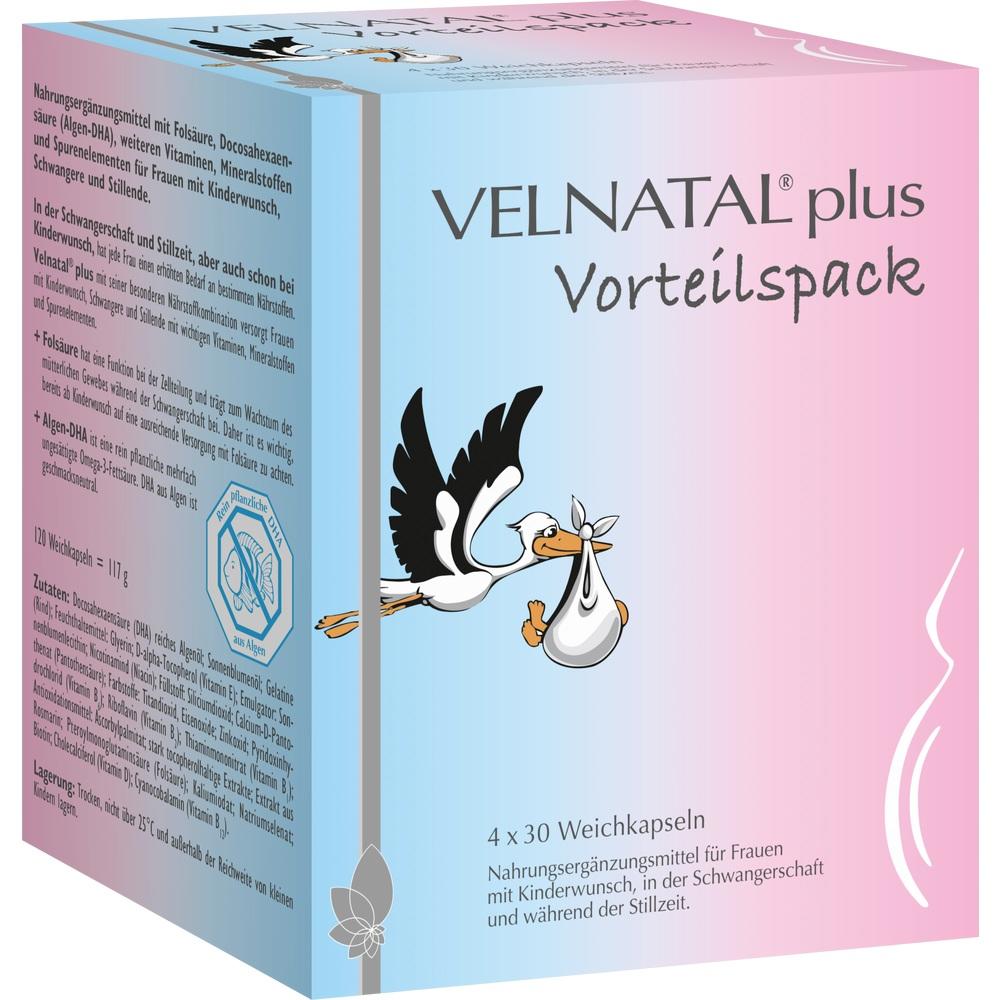 VELNATAL plus Vorteilspack Kapseln 4X30 St Kapseln