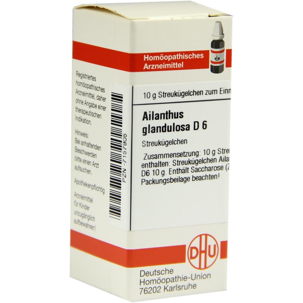 AILANTHUS GLANDULOSA D 6 Globuli 10 g Globuli