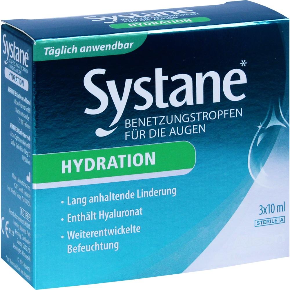SYSTANE Hydration Benetzungstropfen für die Augen 3X10 ml Augentropfen