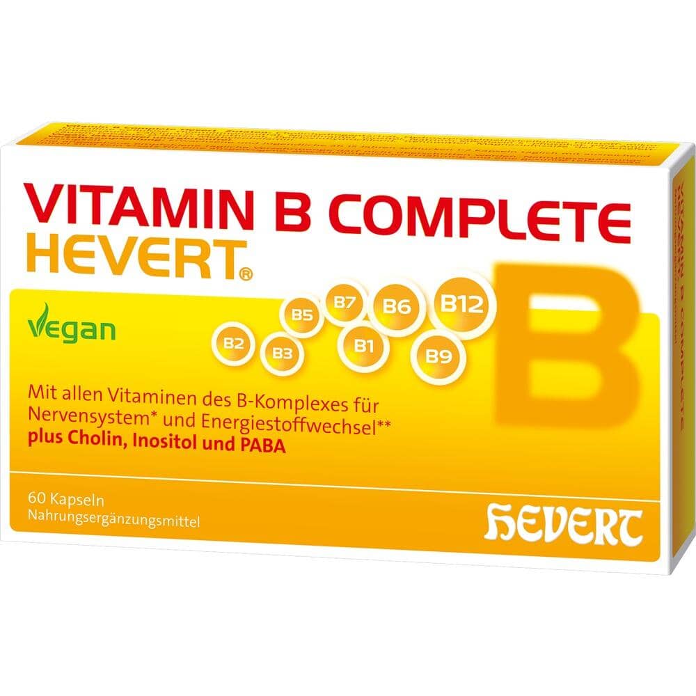 VITAMIN B COMPLETE HEVERT 60 St Kapseln