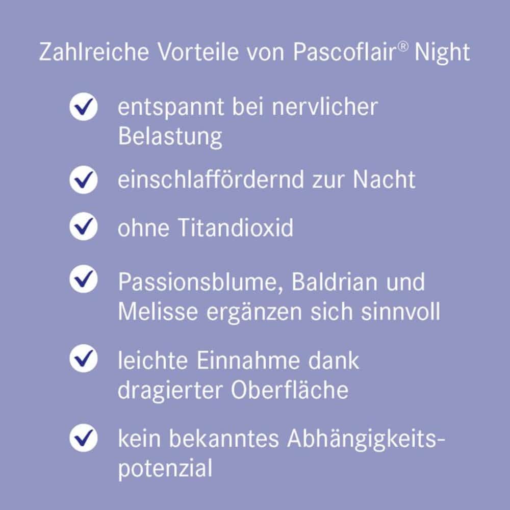 Pascoflair Night 30 St Überzogene Tabletten