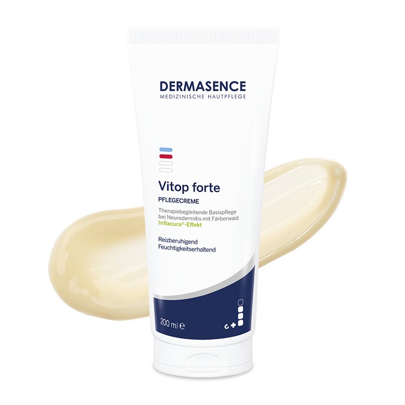 DERMASENCE Vitop forte PFLEGECREME 200 ml Creme