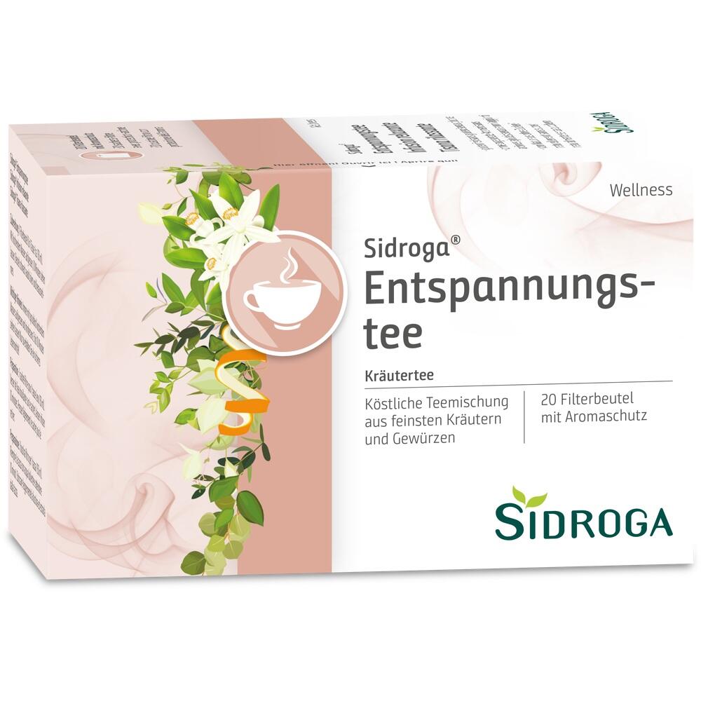 SIDROGA Wellness Entspannungstee Filterbeutel 20X1.75 g Tee