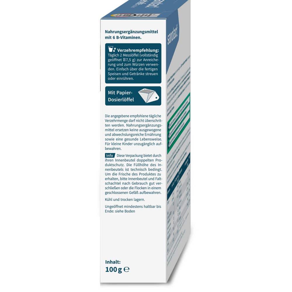 sanotact Bierhefe Flocken 100 g Pulver