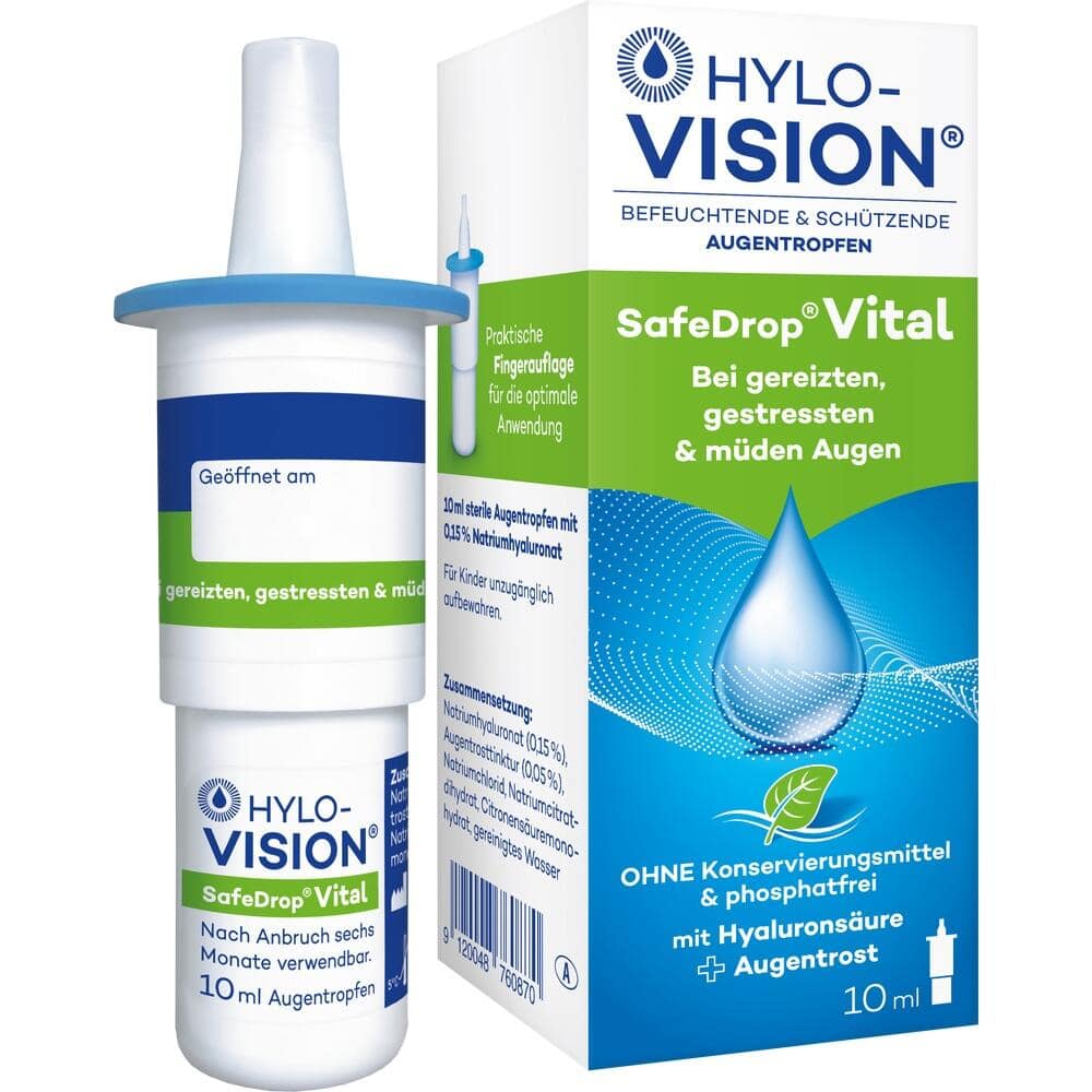 HYLO-VISION SafeDrop Vital 10 ml Augentropfen