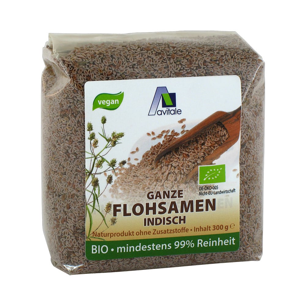 FLOHSAMEN INDISCH ganz Bio 300 g