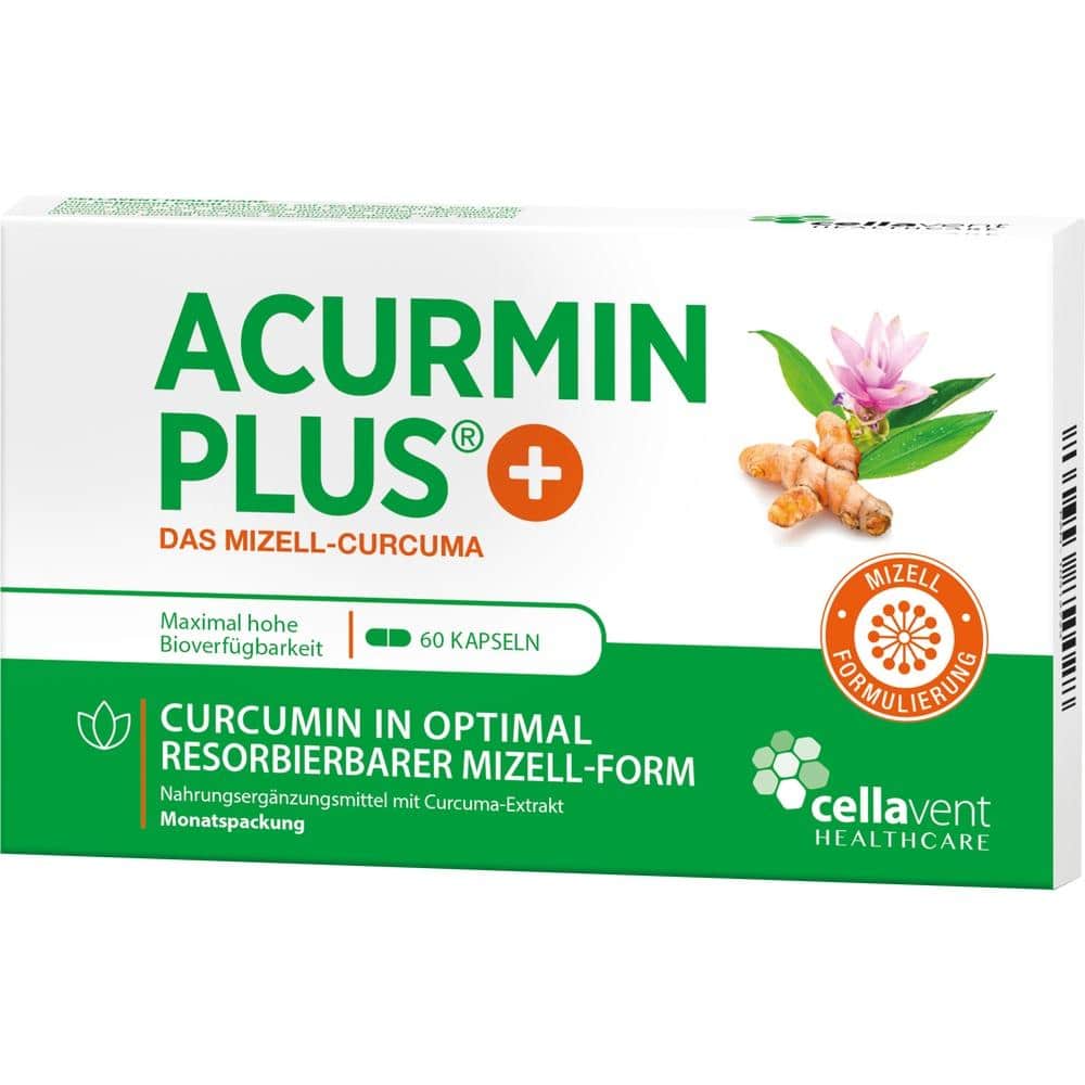 ACURMIN PLUS - DAS MIZELL -CURCUMA  60 St Weichkapseln