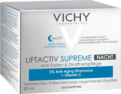 VICHY LIFTACTIV SUPREME NACHT Anti-Falten und Straffheitspflege  50 ml Nachtcreme