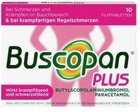 Buscopan PLUS  10 St Filmtabletten