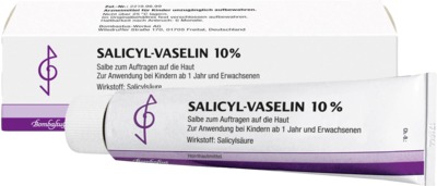 SALICYL-VASELIN 10% 100 ml Salbe