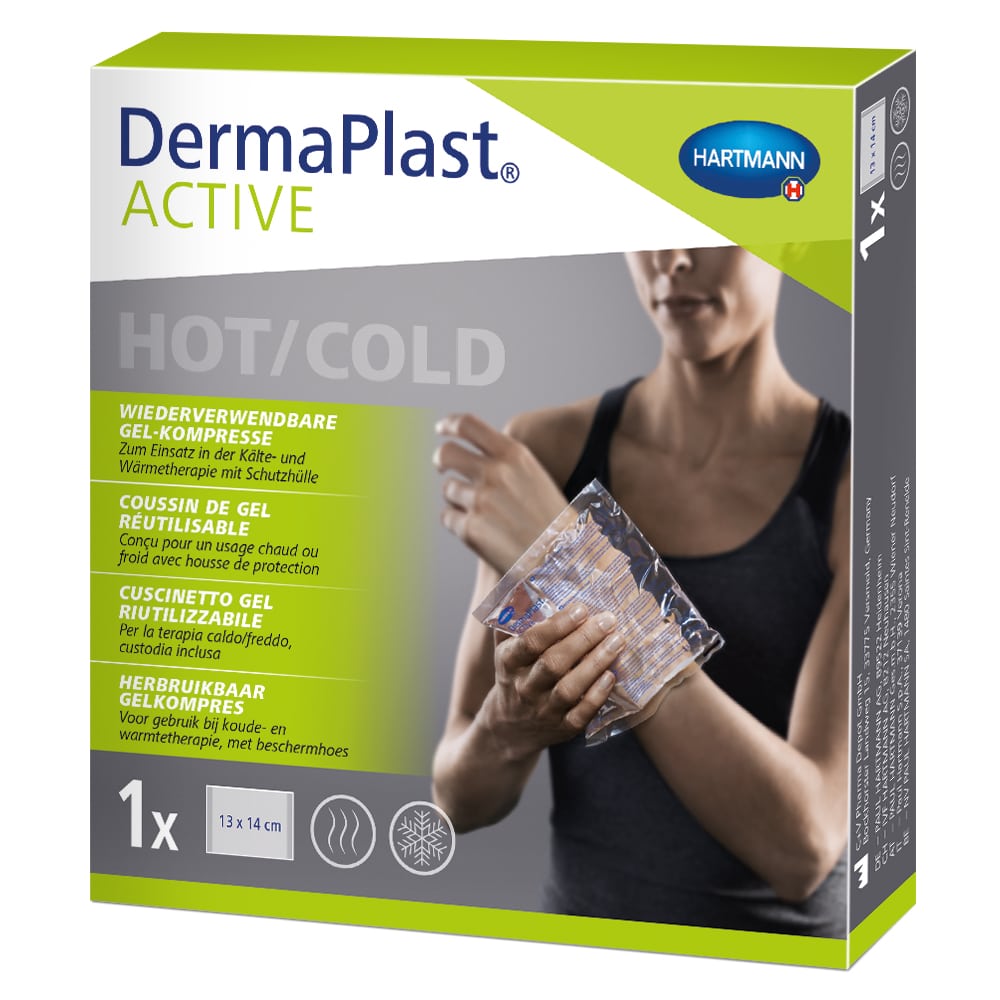 DermaPlast Active Hot/Cold Pack klein 13 x 14cm 1 St Kompressen