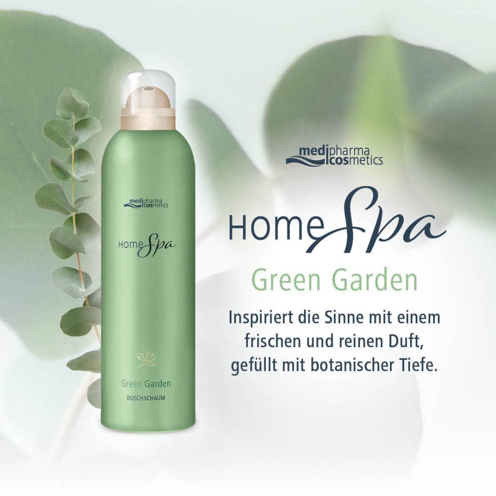 medipharma HomeSpa Green Garden Duschschaum 200 ml Duschgel