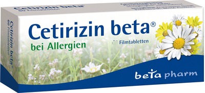 Cetirizin beta 20 St Filmtabletten