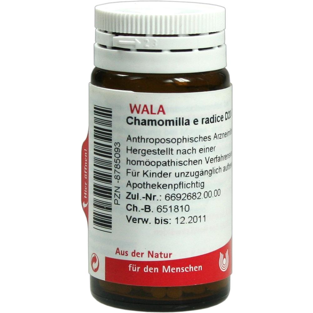 Chamomilla e radice D20 20 g Globuli