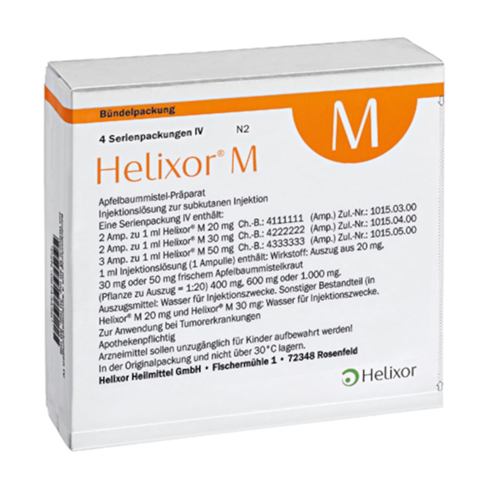 HELIXOR M Serienpackung IV Ampullen 4X7 St Ampullen