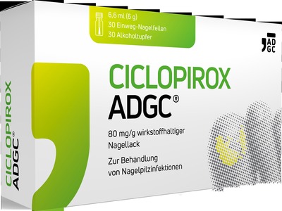 CICLOPIROX ADGC 80 mg/g Nagellack 6.6 ml Wirkstoffhaltiger Nagellack