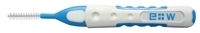 EDELWHITE pro Interdent.Bür.S 0,6-3mm blau 6 St Zahnbürste