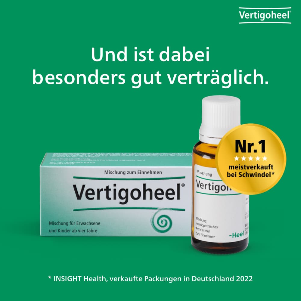 Vertigoheel bei Schwindelzuständen 100 ml Tropfen