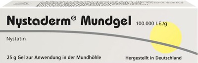 Nystaderm Mundgel 25 g Gel