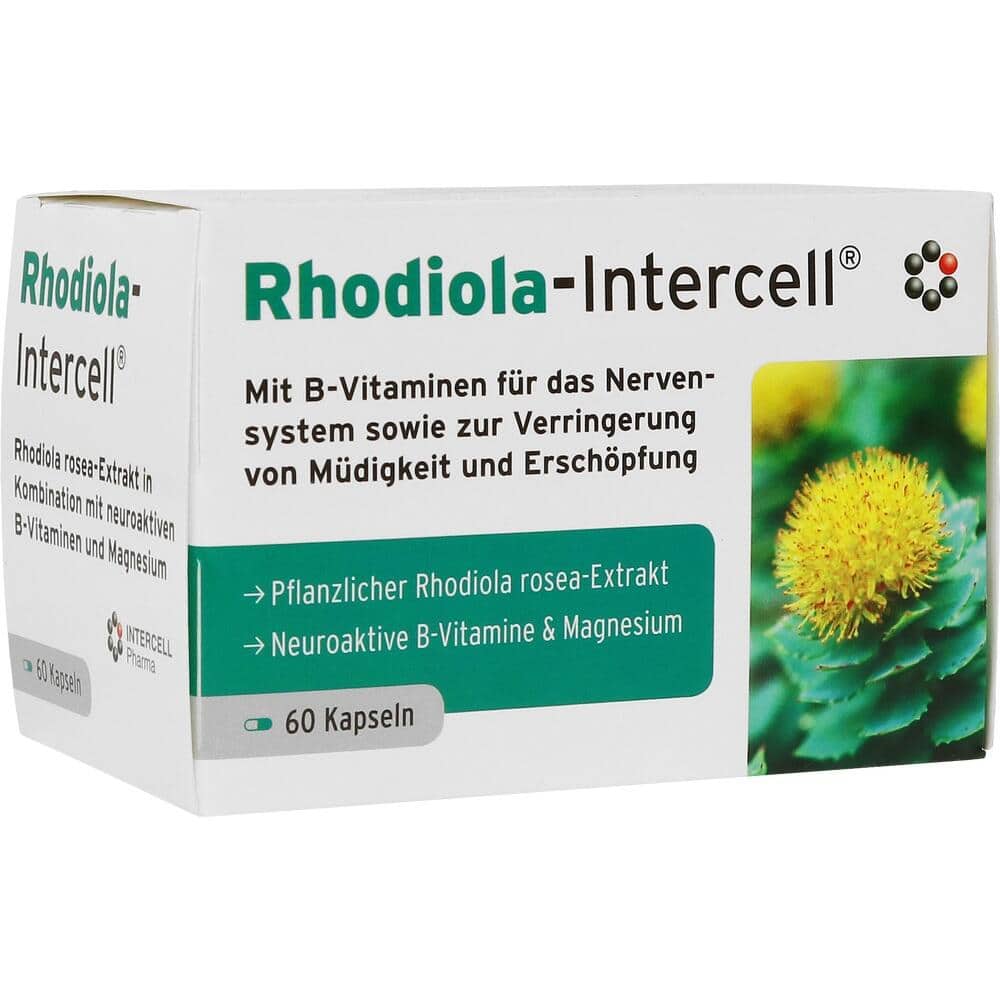 RHODIOLA INTERCELL Kapseln 60 St Kapseln