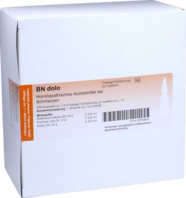 BN DOLO Ampullen 100 St Ampullen
