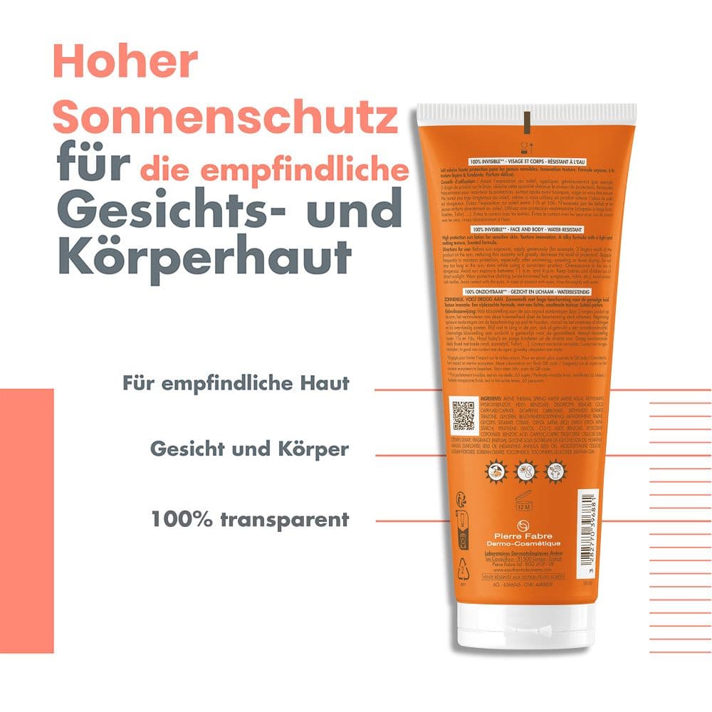 Avène 100% INVISIBLE SONNENMILCH SPF 50 + 3 € sparen* 250 ml Milch