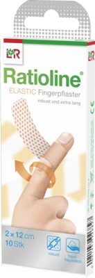 RATIOLINE elastic Fingerverband 2x12 cm 10 St Verband