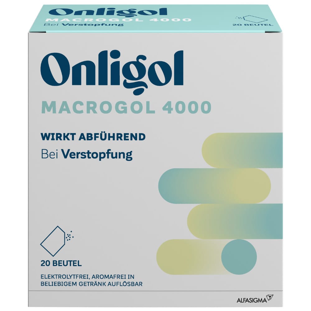 Onligol MACROGOL 4000 Bei Verstopfung 20X10 g Pulver