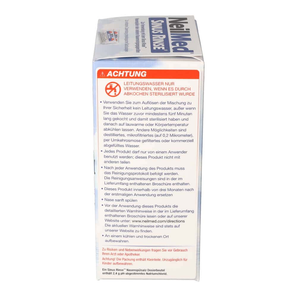 NeilMed Sinus Rinse Nachfüllpack mit 60 Salzbeuteln 60X2.4 g Salz