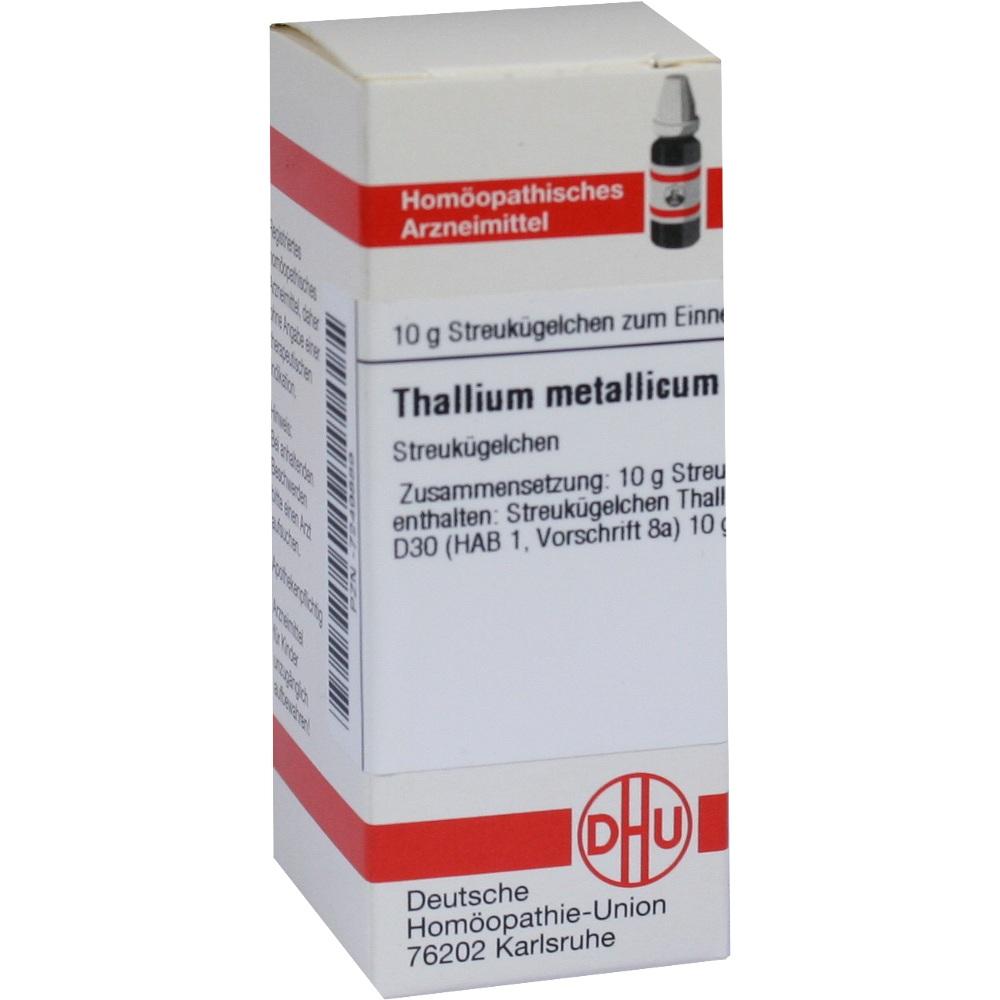 THALLIUM METALLICUM D 30 Globuli 10 g Globuli