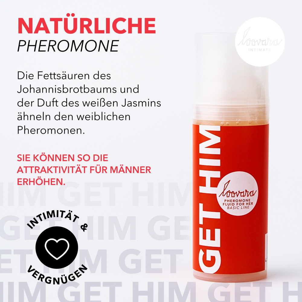 Loovara Get Him Pheromon Fluid für Sie 50 ml Gel Loovara Get Him Pheromon Fluid für Sie 50 ml Gel