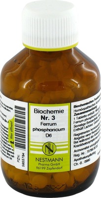 BIOCHEMIE 3 Ferrum phosphoricum D 6 Tabletten 400 St Tabletten