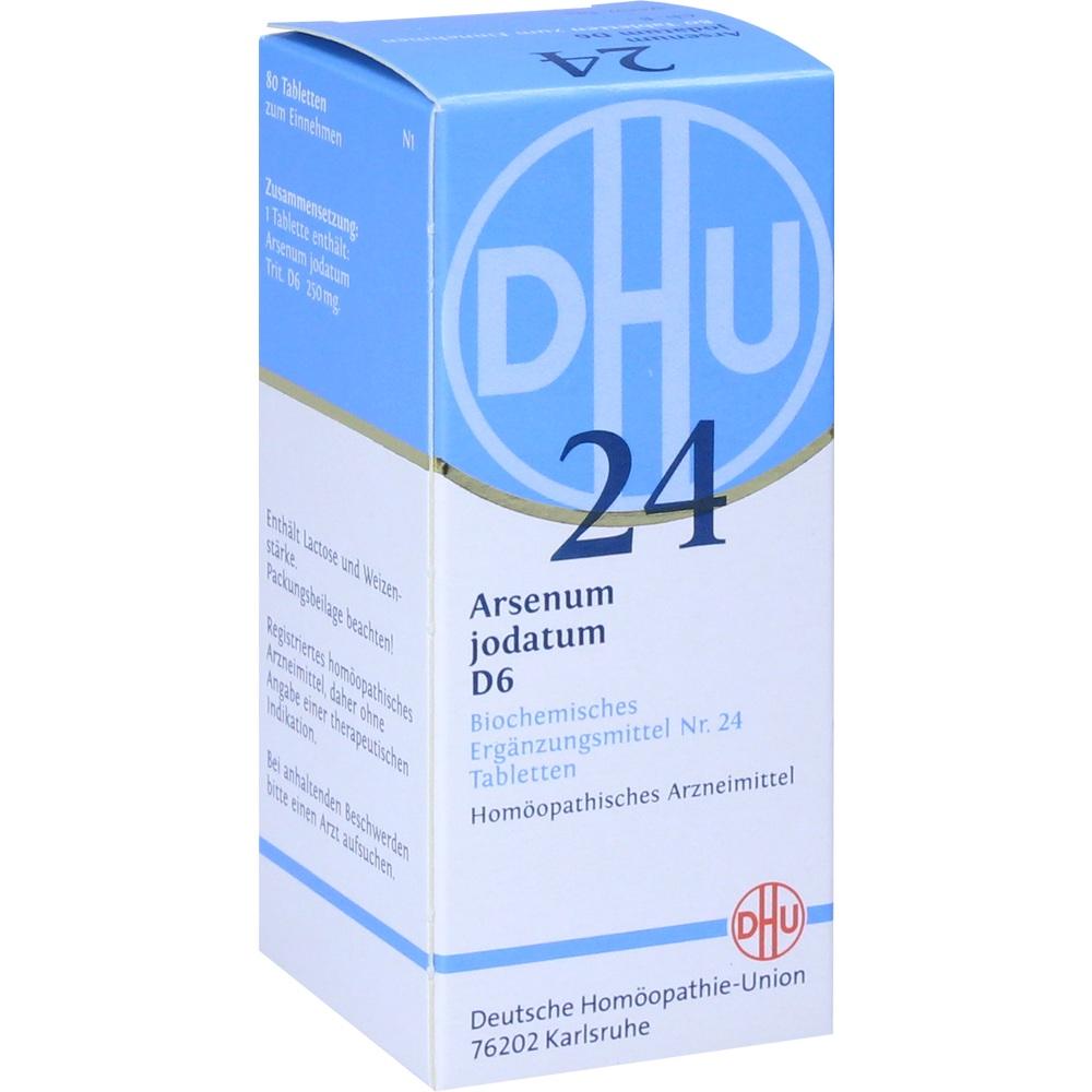 DHU Schüssler-Salz Nr. 24 Arsenum jodatum D 6 Tabletten 80 St Tabletten