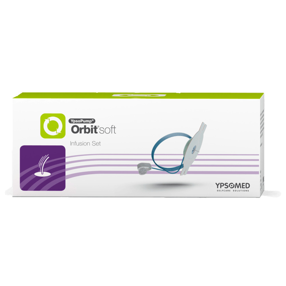MYLIFE YpsoPump Orbitsoft 9 mm/60 cm Infusionsset 10 St Infusionsset