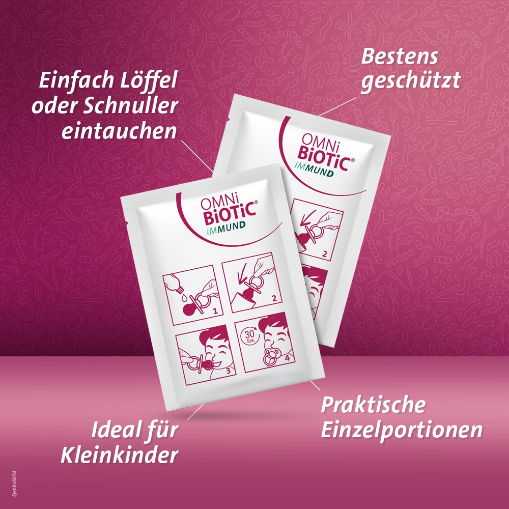 OMNI BIOTIC IMMUN D 30X1.5 g Pulver