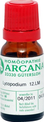 LYCOPODIUM LM 12 Dilution 10 ml Dilution