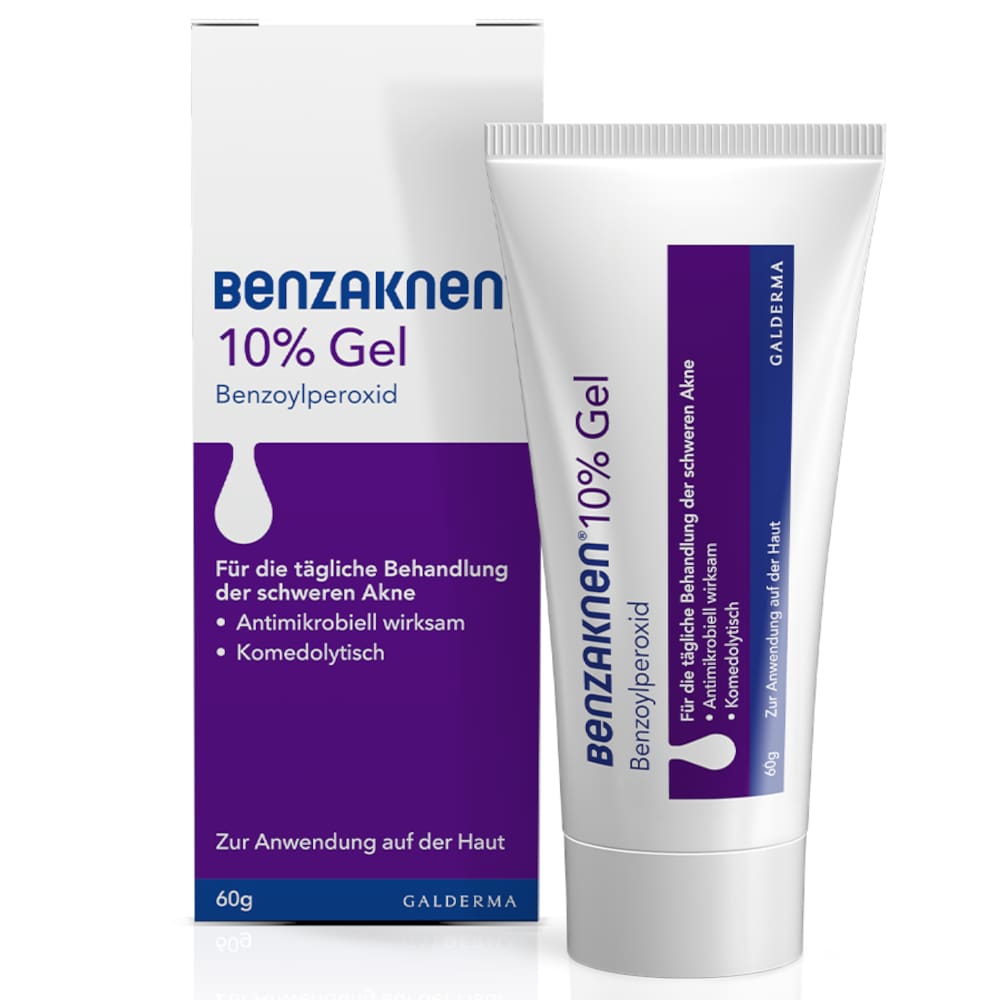 Benzaknen 10% 60 g Gel