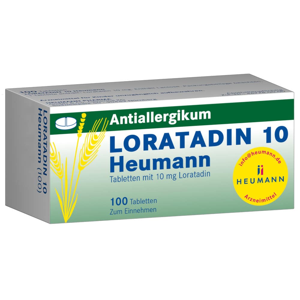 LORATADIN 10 Heumann 100 St Tabletten