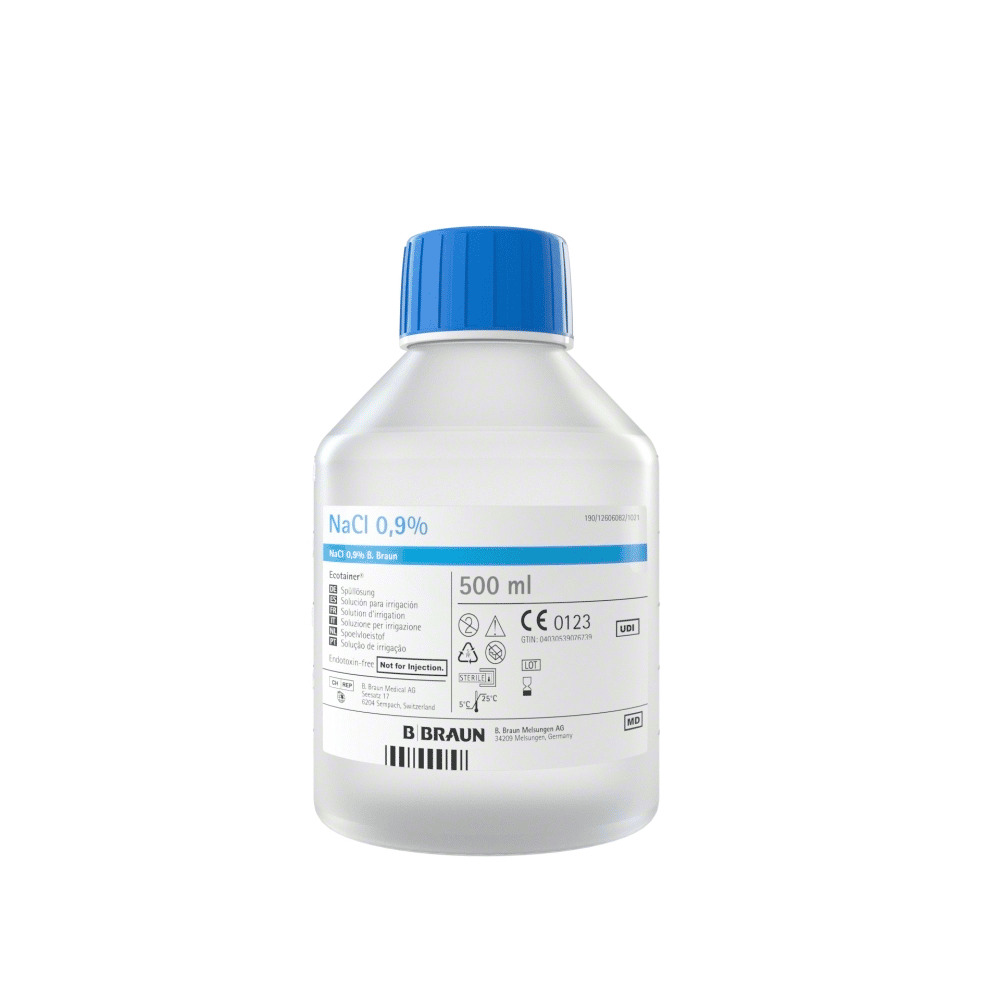 KOCHSALZLÖSUNG 0,9% B.Braun Spüllsg.Ecotainer 10X500 ml Spüllösung 10X500 ml