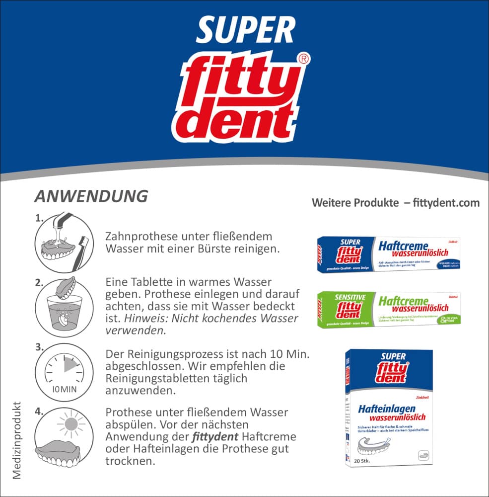 FITTYDENT super  32 St Tabletten