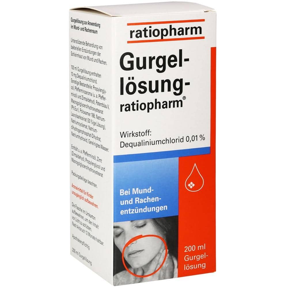 Gurgellösung-ratiopharm 200 ml Lösung