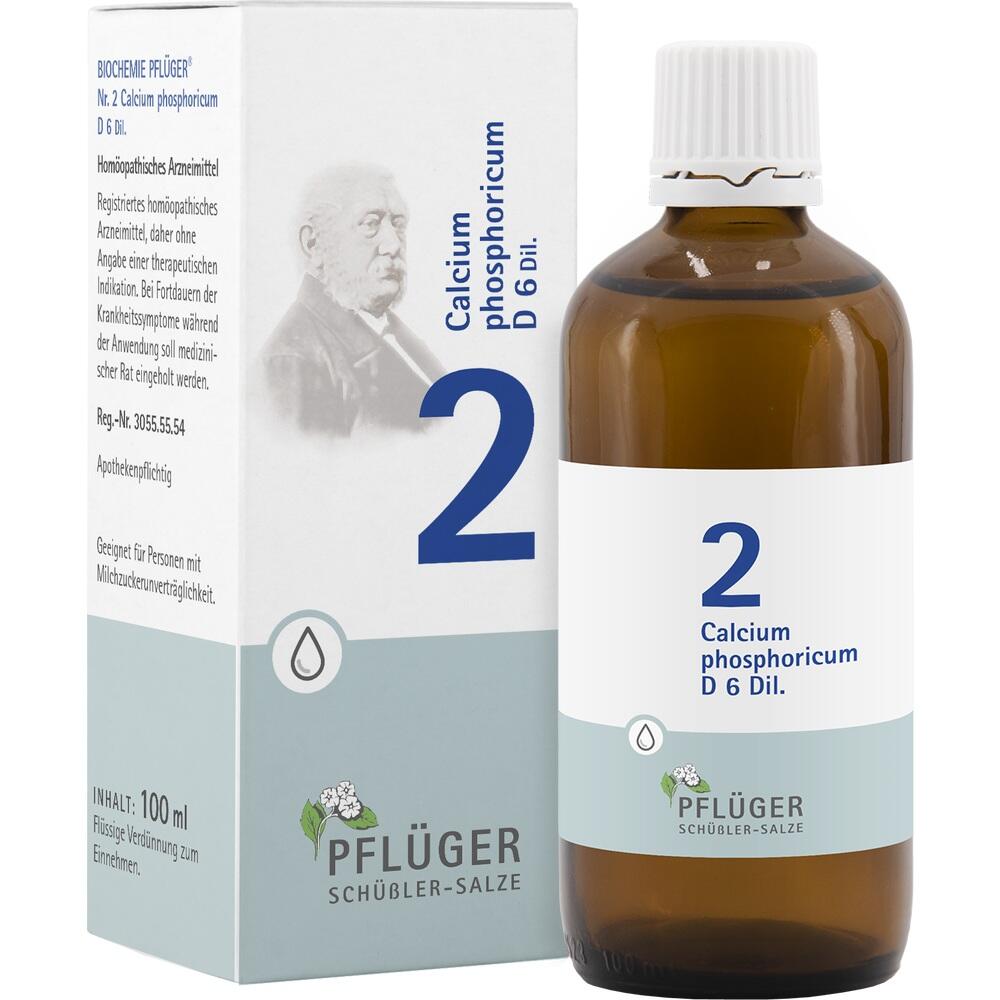 Schüßler-Salz Nr. 2 Calcium phosphoricum D6 100 ml Tropfen
